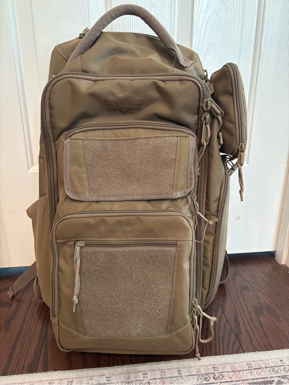 TBG Utility Everyday Diaper Bag/Backpack in Olive/Khaki - Men’s Backpack